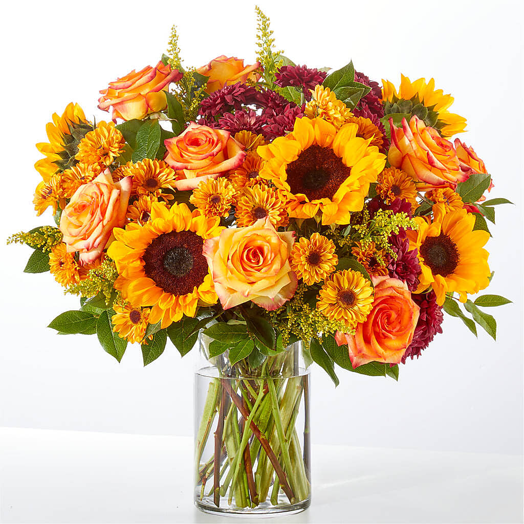 Flannel Scarf Bouquet –  Lone Oak Gardens, Fairmount IN