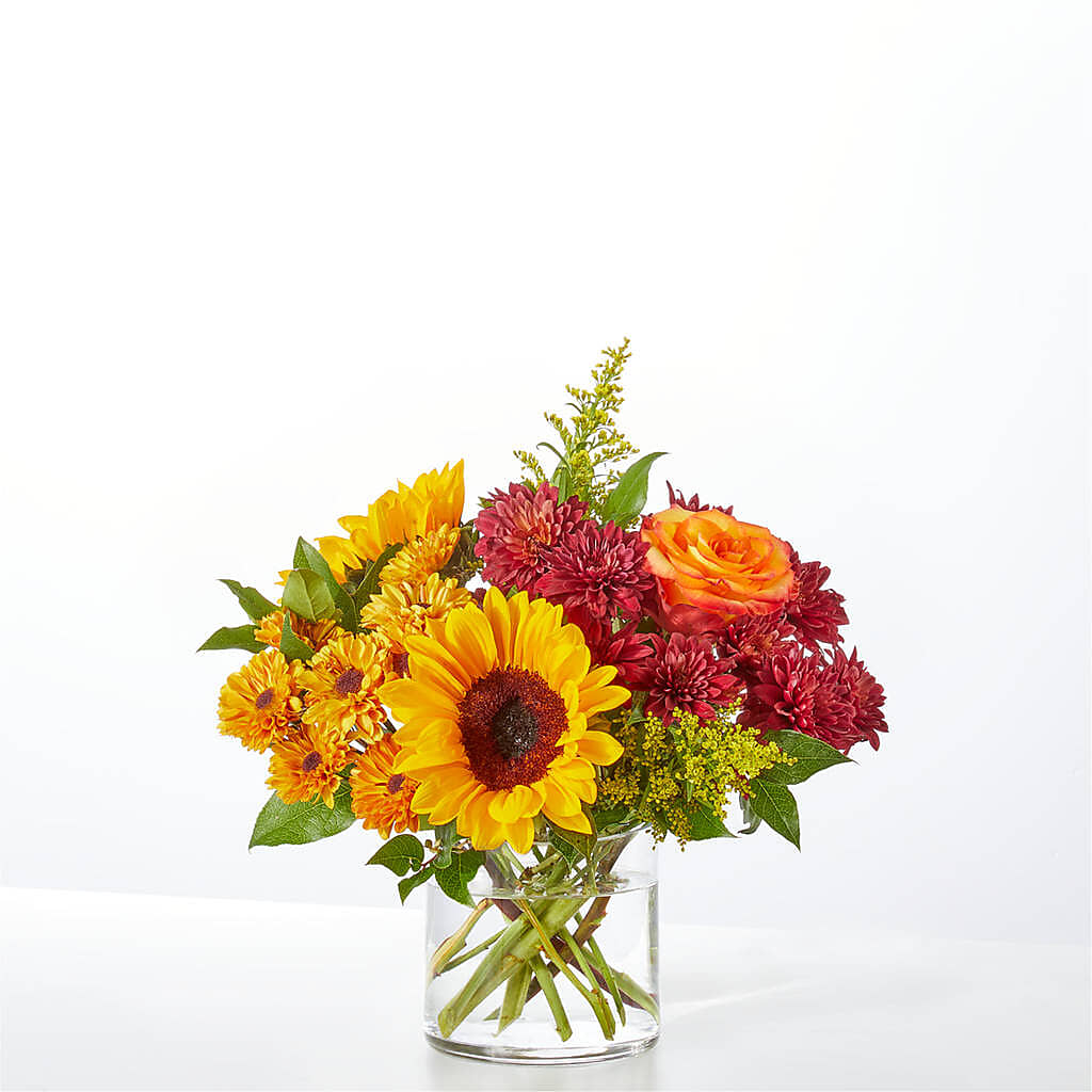 Flannel Scarf Bouquet –  Lone Oak Gardens, Fairmount IN