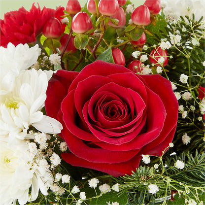 Chance of Flurries Bouquet –  Lone Oak Gardens, Fairmount IN
