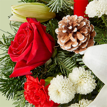 Seasonal Festivities Centerpiece –  Lone Oak Gardens, Fairmount IN