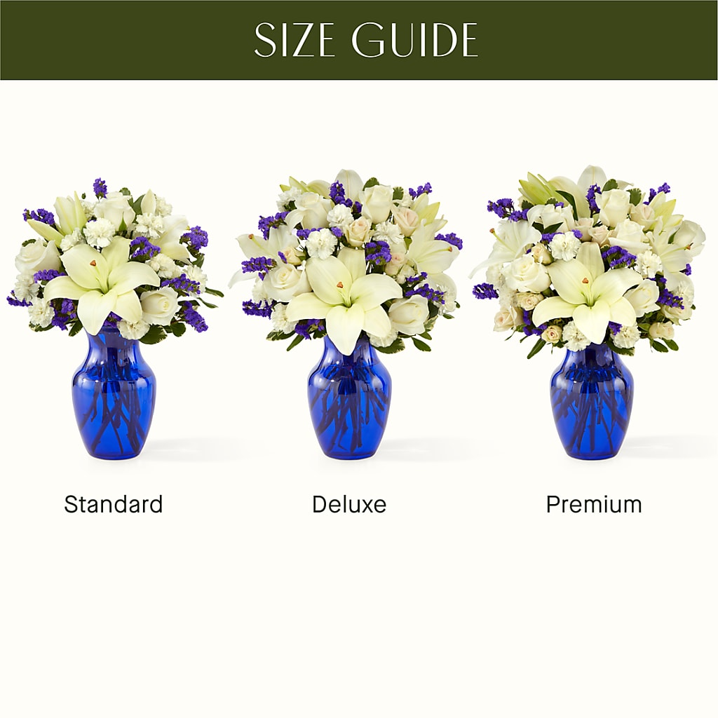 Sapphire Rush Bouquet –  Lone Oak Gardens, Fairmount IN