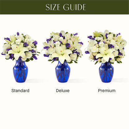 Sapphire Rush Bouquet –  Lone Oak Gardens, Fairmount IN