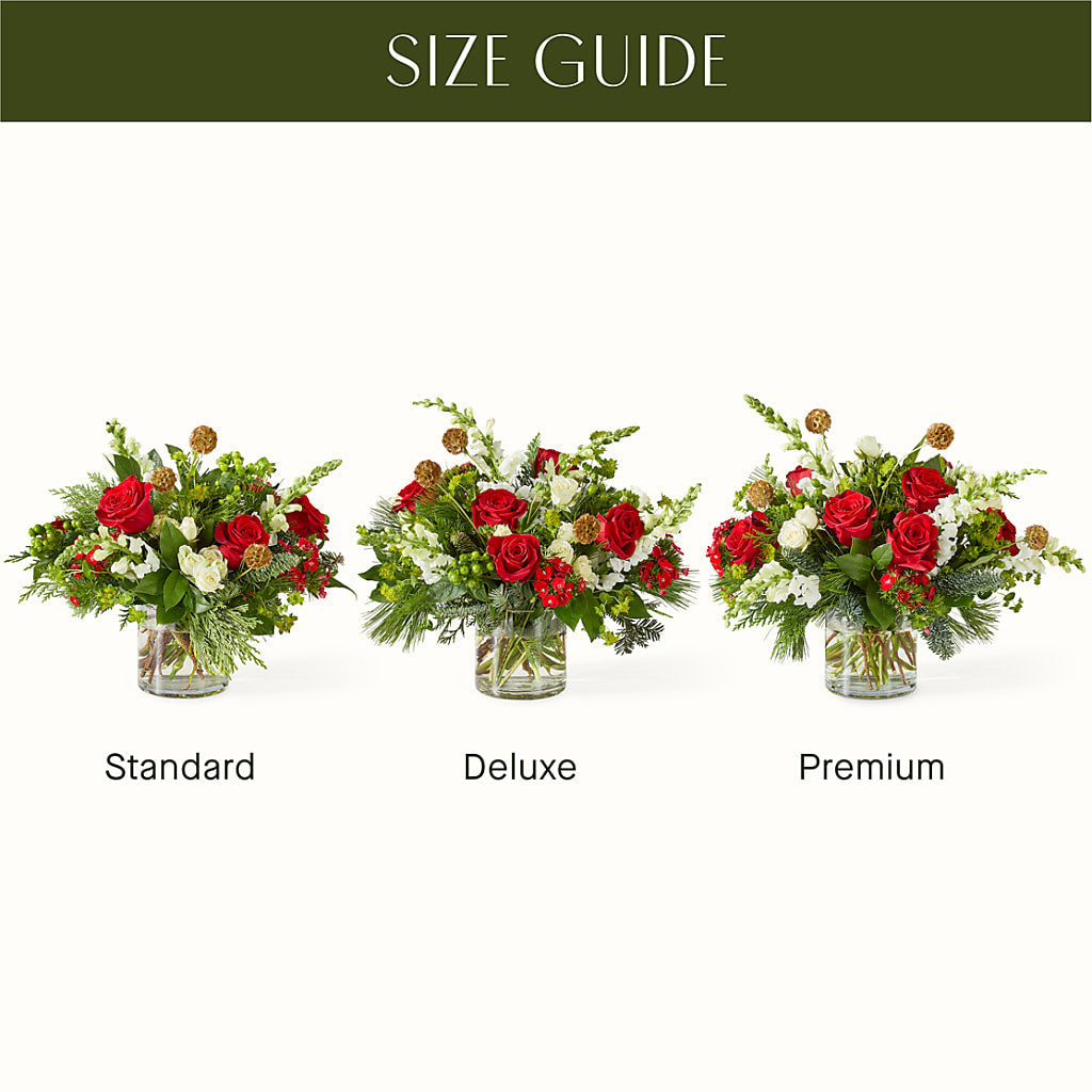 Deck the Halls Bouquet –  Lone Oak Gardens, Fairmount IN