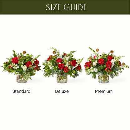 Deck the Halls Bouquet –  Lone Oak Gardens, Fairmount IN