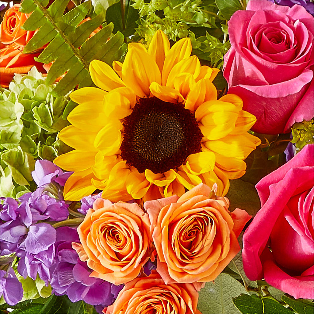 Vibrant Greetings Bouquet –  Lone Oak Gardens, Fairmount IN