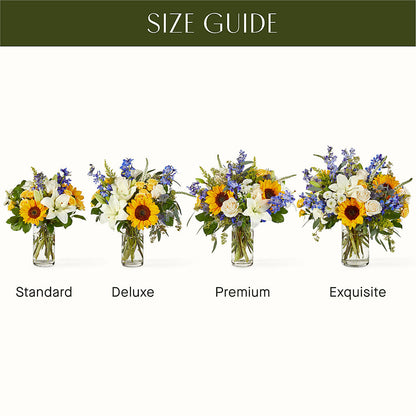 Wonderfully Sunny Bouquet –  Lone Oak Gardens, Fairmount IN