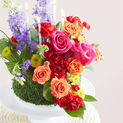 Best Year Yet Floral Cake –  Lone Oak Gardens, Fairmount IN