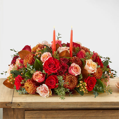Gather Near Centerpiece –  Lone Oak Gardens, Fairmount IN