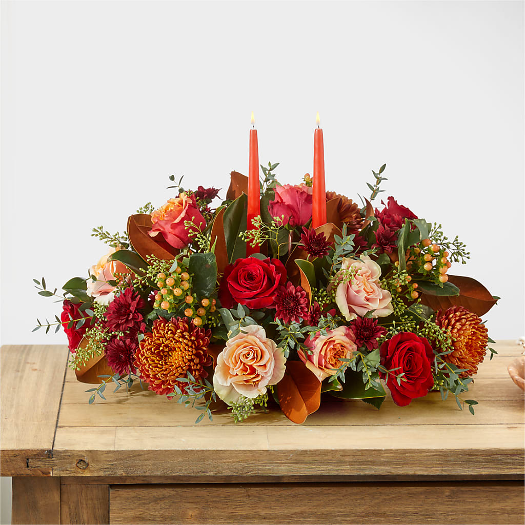 Gather Near Centerpiece –  Lone Oak Gardens, Fairmount IN