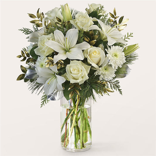 Wintry Mix Bouquet –  Lone Oak Gardens, Fairmount IN