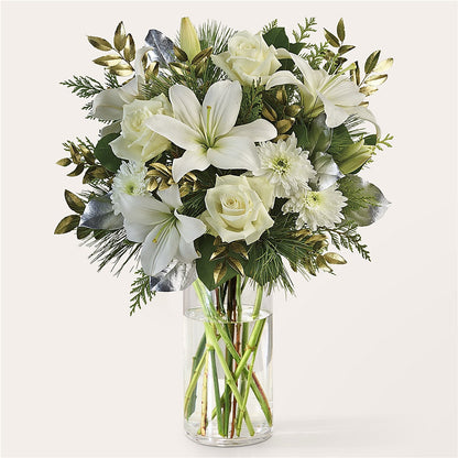Wintry Mix Bouquet –  Lone Oak Gardens, Fairmount IN
