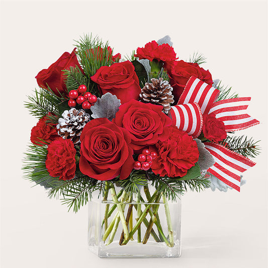 Baking Spirits Bright Bouquet –  Lone Oak Gardens, Fairmount IN