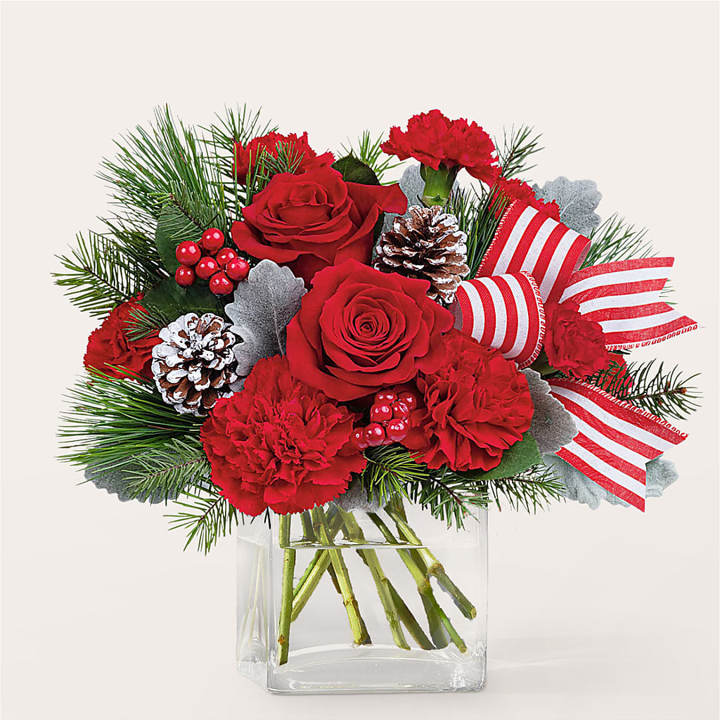 Baking Spirits Bright Bouquet –  Lone Oak Gardens, Fairmount IN
