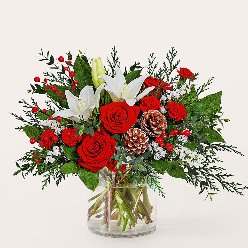 Best in Snow Bouquet –  Lone Oak Gardens, Fairmount IN