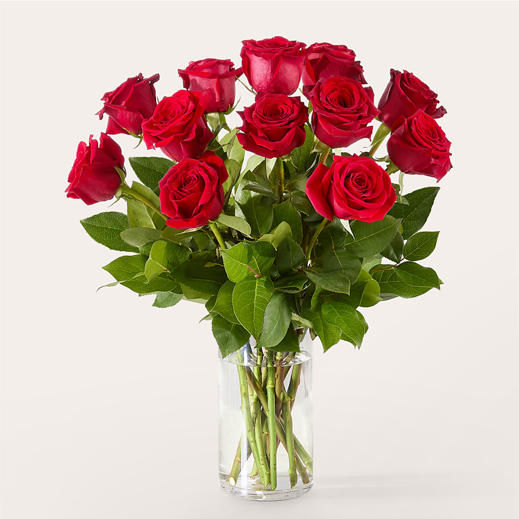 The One Red Rose Bouquet –  Lone Oak Gardens, Fairmount IN